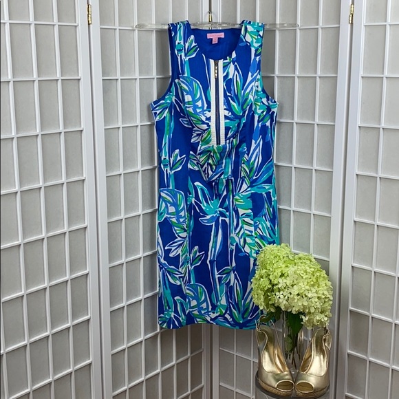 Lilly Pulitzer Dresses & Skirts - EUC LILY PULITZER Penelope Blue Crush Bamboo Dress